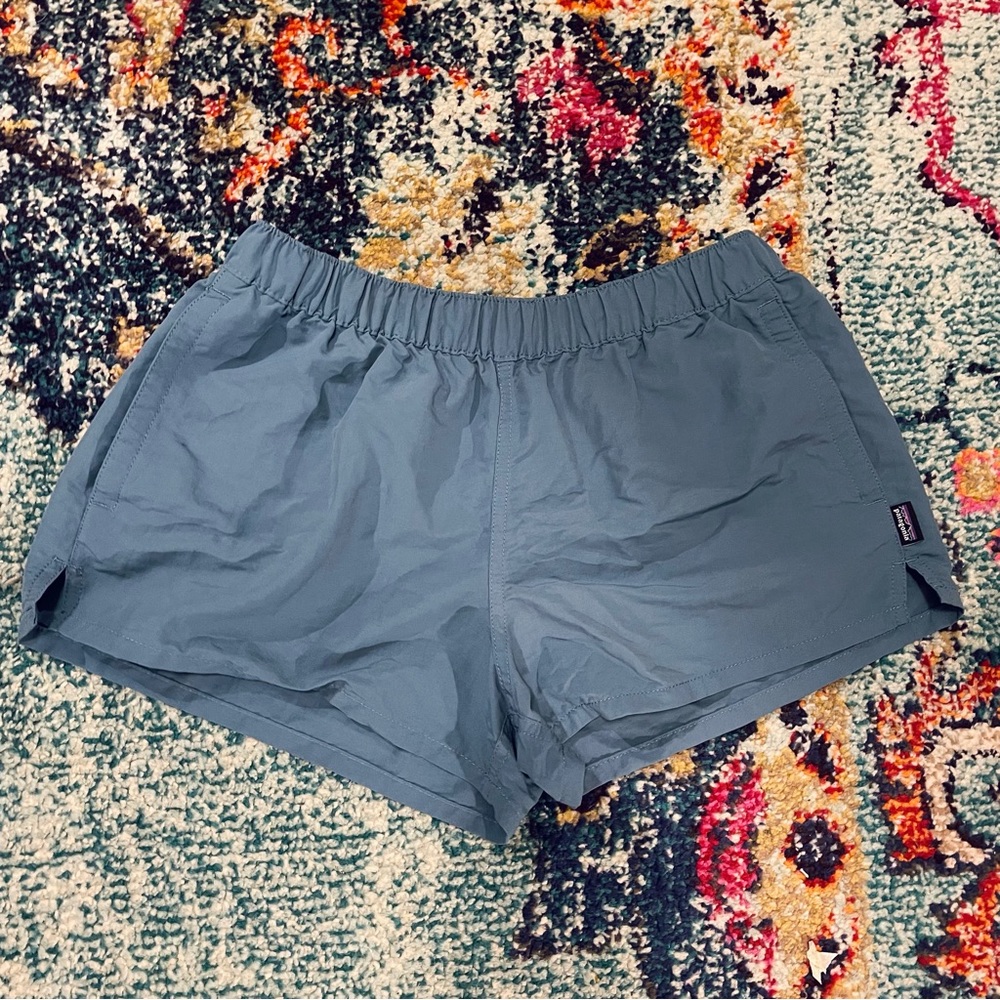 Blue Patagonia Barely Baggies